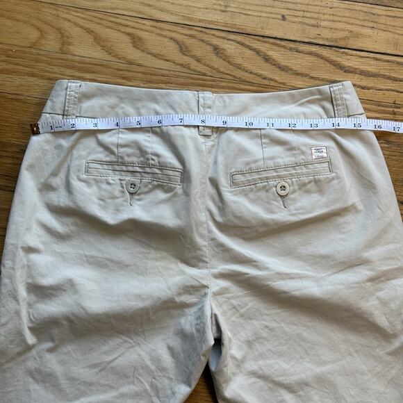 Tommy Hilfiger Women’s Chino Pants Khaki Beige Size 2 Cotton Slim - Picture 11 of 13